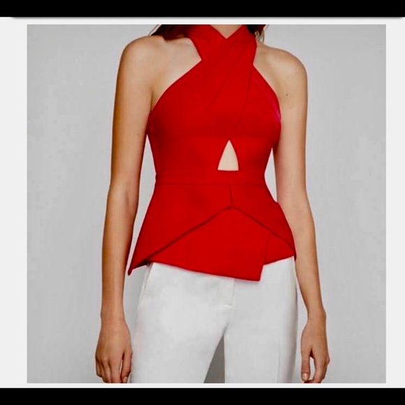 Bcbg red top Clearance